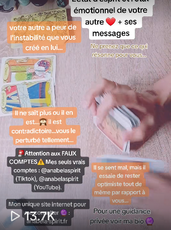 L&rsquo;était d&rsquo;esprit et l&rsquo;état émotionnel de votre autre + ses messages